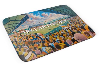 Wheldon Road Stadium Fine Art Mouse Mat - Castleford Tigers Rugby League